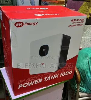 Itel Energy IESS-1K20N 1000W Solar Inverter 2000Wh Baturi