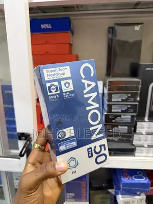New Tecno Camon 50 Pro 256GB Black