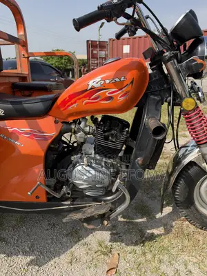 Royal RY150 Cargo Tricycle 2025 Orange