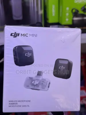 DJI Mic Mini Wireless Mic 2 Transmitters + 1 Receiver | Hana da Rage Jini | Nisa 400m