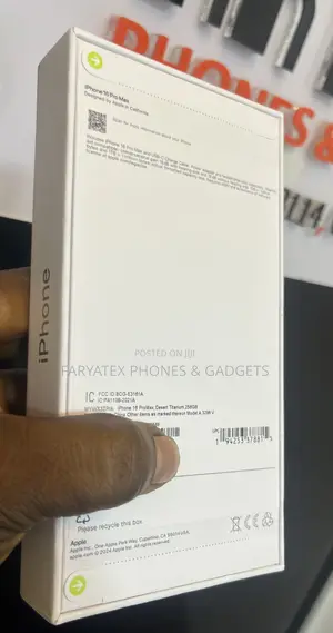Sabon Apple iPhone 16 Pro Max 256GB Gold