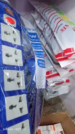 Original 6-Way & 4-Way Extension Socket Mai Nauyi