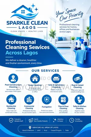 Masu Tsabtacewa na Post-Construction & Deep Cleaning a Lagos
