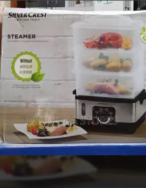 Silvercrest 3-Layer Food Steamer - 950W