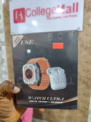 TWS Earphones + Watch Ultra (White)