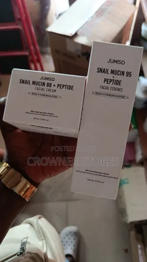 Jumiso Snail Mucin 88+ Peptide Cream & 95+ Peptide Essence Combo