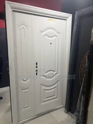K4 Ƙofar Tsaro Ta China Ta Bakin Karfe (White)