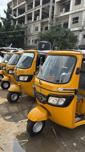 TVS 2024 Deluxe Motar Tayan uku - Yellow