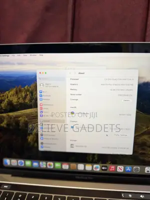 Apple MacBook Pro 2019 13" Intel Core i5, 16GB RAM, 512GB SSD