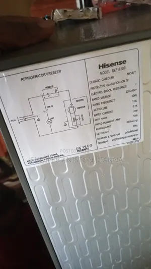 Firijin Hisense 124L - Launin Launuka