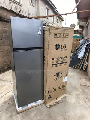 LG Refrigerator Mai Kofofi Biyu (287L) - Dark Graphite Steel