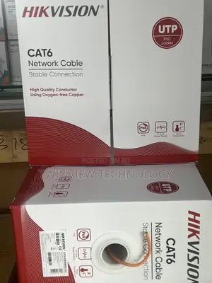 Hikvision Cat 6 UTP Layin Sadarwa (305m) - Tagulla Mai Tsarki
