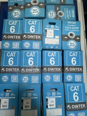 Dintek Cat6 Network Cable (305M) 100% Tagwarar Copper