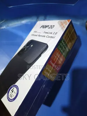 New Tecno Pop 20 128GB Black