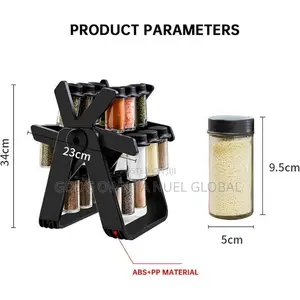 Rotating Spice Rack - Ferris Wheel Design