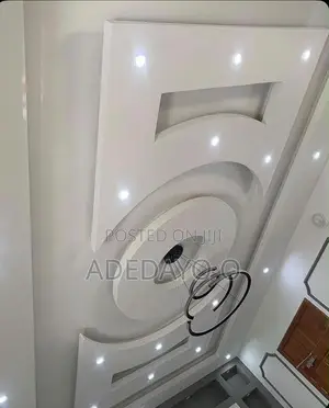 ADMAK POP & Screeding Interiors: Kyakkyawan Zane na Rufin POP