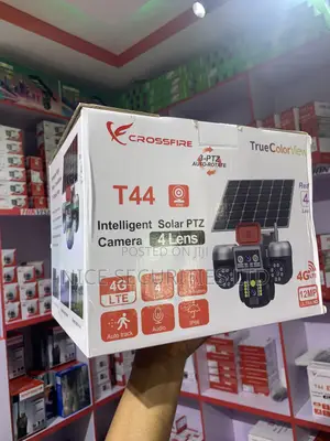 T44 Mai Hasken Rana Mai Hankali Kamara PTZ 4 Lens 12MP