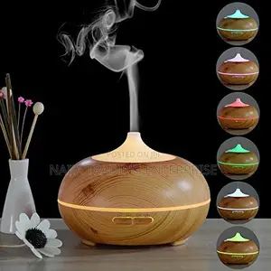 Mist Aromatherapy Humidifier - Light Brown