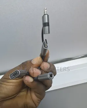 2-in-1 Type-C zu 3.5mm Headphone Adapter tare da Cajin