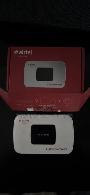 Airtel 4G Pocket Mifi (An Rinka Amfani Da Shi)