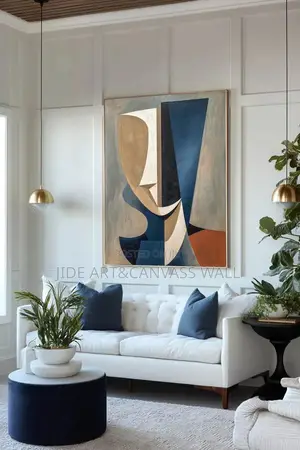 Zane Mai Girma na Abstract mai Launi - 48x60
