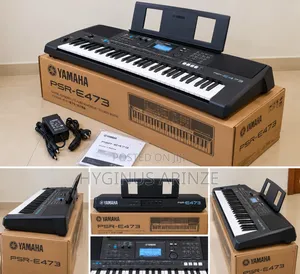 Sabon Yamaha PSR-E473 61-Madafin Arranger Keyboard