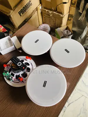 4-in-1 Bluetooth Ceiling Speakers Tare da Remote