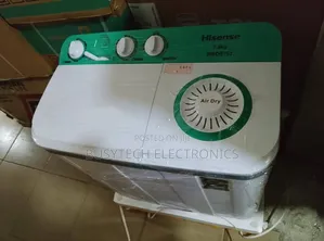 Hisense 7.5kg Injin Wanke Tufafi Mai Kunnawa Biyu