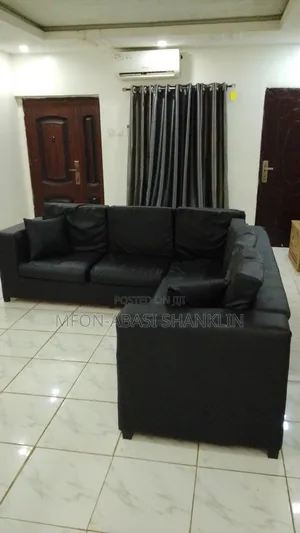 Babban L-Shaped Sectional Sofa - Baki Leather