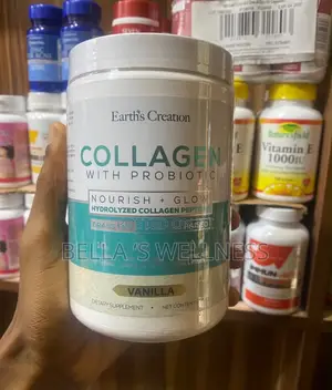Earth's Creation Collagen with Probiotic Powder