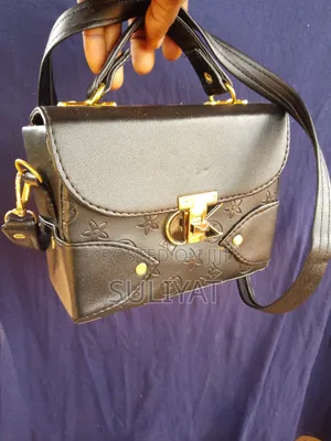 Calvin Klein Women's Black Faux Leather Handbag