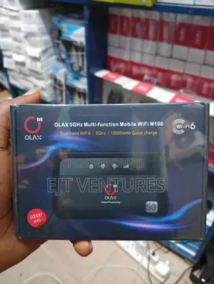 Olax M100 5GHz Mai Ayyuka Da Yawa Router Mai Haɗa Wi-Fi & Power Bank