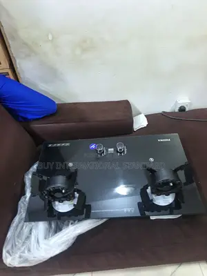 Phima 2-Wurin Gas Hob Mai Launi na Azurfa