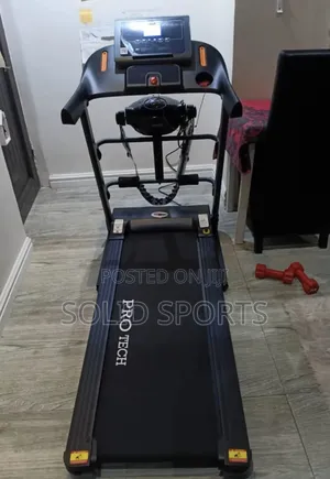 2 HP Treadmill tare da Massager - Sabon Abu