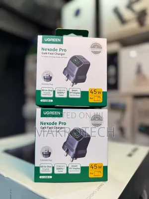 UGREEN Nexode Pro 45W USB-C GaN Charger Mai Nuni Mai Haske, Grey