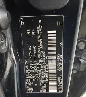Lexus LX 570 AWD 2019 Black