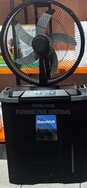 Duravolt 16-Inch Rechargeable Mist Fan