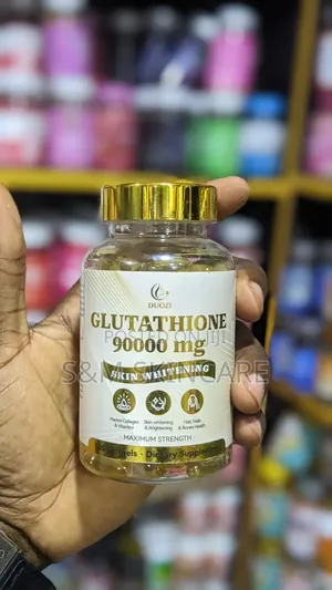 Duozi Glutathione Abincin Ƙari tare da Marine Collagen & Vitamin