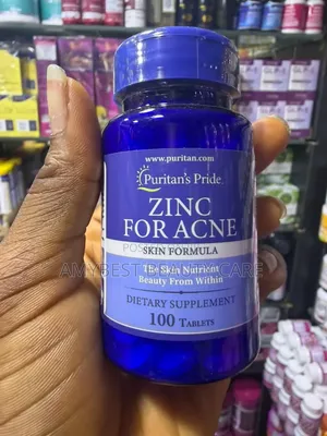 Puritan's Pride Zinc don Ciwon Kuraje