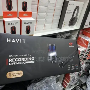 Havit Gamenote GK50 Pro RGB Microphone Mai Yi Rikodi