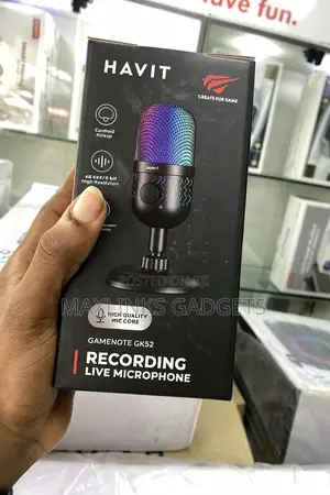 Havit GK52 Podcast USB Microphone RGB Gaming Mic