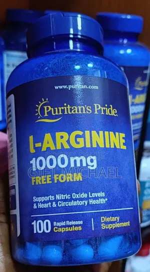 Puritan's Pride L-Arginine 1000mg, Tablet 100