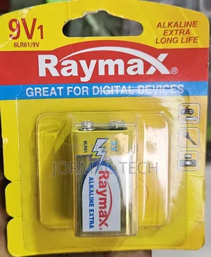 Raymax 9V Alkaline Baturi (6LR61)