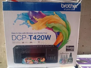 Brother DCP-T420W Wireless Colour Ink Tank Printer