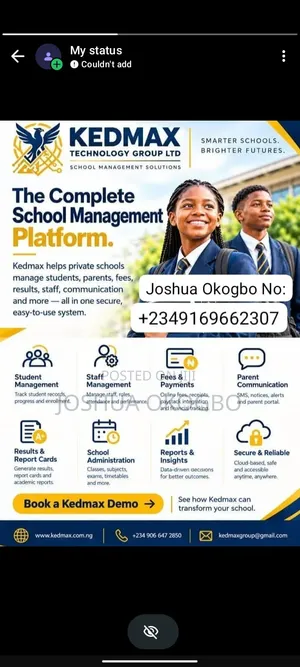 Kedmax School Management Solutions
