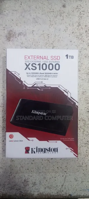 Kingston 1TB XS1000 External USB 3.2 Gen 2 Portable SSD