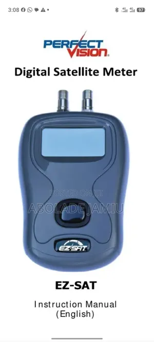 Perfect Vision EZ-SAT Dijital Satellite Meter
