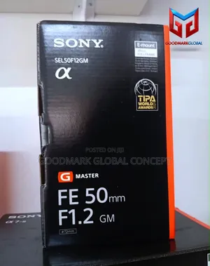 Sony FE 50mm f/1.2 GM Lens