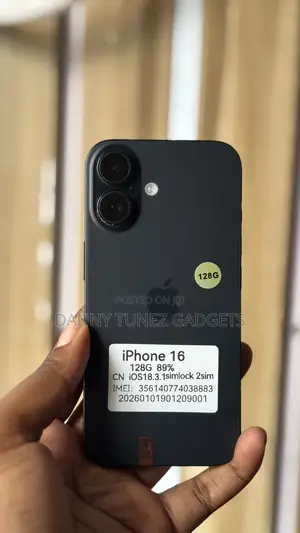 Apple iPhone 16 128GB Baki (Amfani)