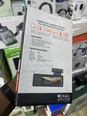 4G LTE Smart Car Dash Camera 4K